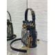 Replica Dior C'est Small Bag Blue Oblique Jacquard