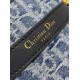 Replica Dior C'est Medium Bag Blue Denim Oblique Jacquard
