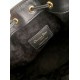 Replica Dior Small Jolie Bucket Bag Black Macrocannage Lambskin