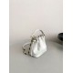 Fake Dior Small Jolie Bucket Bag White Macrocannage Lambskin Replica