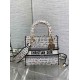 Fake Dior Lady D-Lite Medium Bag White and Red Je Vous Adore Motif Replica Replica Dior Lady D-Lite Medium Bag White and Red Je Vous Adore Motif