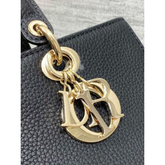 Replica Dior Medium Lady D-Sire My ABCDior Bag Black Bull Leather Replica Dior Medium Lady D-Sire My ABCDior Bag Black Bull Leather