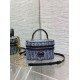 Replica Dior 30 Montaigne Mini Vanity Case Blue Denim Oblique Jacquard Replica Dior 30 Montaigne Mini Vanity Case Blue Denim Oblique Jacquard