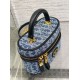 Replica Dior 30 Montaigne Mini Vanity Case Blue Denim Oblique Jacquard Replica Dior 30 Montaigne Mini Vanity Case Blue Denim Oblique Jacquard