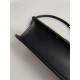Replica Dior 30 Montaigne East-West Bag with Chain Black Calfskin