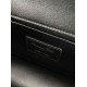 Replica Dior 30 Montaigne East-West Bag with Chain Black Calfskin