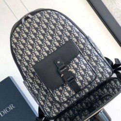 Replica Dior Saddle Zip Backpack Beige Oblique Jacquard Replica Dior Saddle Zip Backpack Beige Oblique Jacquard