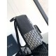 Replica Dior Saddle Zip Backpack Beige Oblique Jacquard