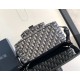 Replica Dior Saddle Zip Backpack Beige Oblique Jacquard
