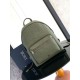Replica Dior Rider 2.0 Zipped Backpack Khaki Gravity Leather
