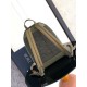 Replica Dior Rider 2.0 Zipped Backpack Khaki Gravity Leather
