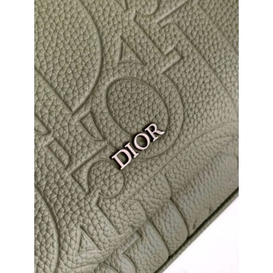 Replica Dior Rider 2.0 Zipped Backpack Khaki Gravity Leather