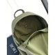 Replica Dior Rider 2.0 Zipped Backpack Khaki Gravity Leather