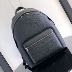 Replica Dior Rider 2.0 Zipped Backpack Black Gravity Leather Replica Dior Rider 2.0 Zipped Backpack Black Gravity Leather