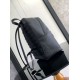 Replica Dior Rider 2.0 Zipped Backpack Black Gravity Leather
