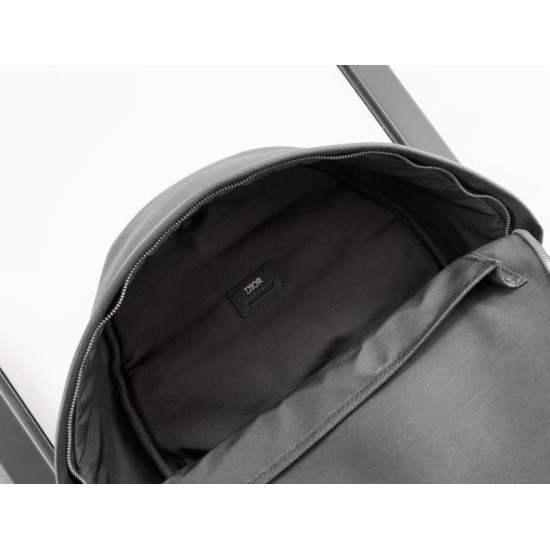 Replica Dior Rider 2.0 Zipped Backpack Black Gravity Leather