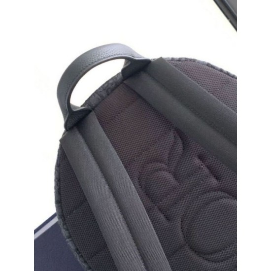 Replica Dior 8 Backpack Black Dior Oblique Jacquard