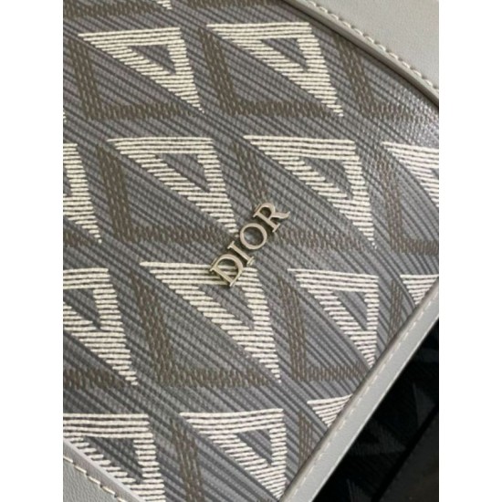 Replica Dior Lingot Briefcase Grey CD Diamond