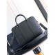 Replica Dior Zipped Briefcase Black Gravity Leather