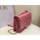 Replica Dior Miss Dior Top Handle Bag Melocoton Pink Cannage Lambskin Fake Dior Miss Dior Top Handle Bag Melocoton Pink Cannage Lambskin Replica