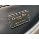 Replica Dior Miss Dior Top Handle Bag Black Cannage Lambskin