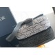 Replica Dior Mini Saddle Messenger Bag Grey Oblique Jacquard and Calfskin