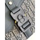 Fake Dior Small Saddle Messenger Bag Grey Oblique Jacquard and Calfskin Replica Replica Dior Small Saddle Messenger Bag Grey Oblique Jacquard and Calfskin