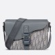 Fake Dior Small Saddle Messenger Bag Grey Oblique Jacquard and Calfskin Replica Replica Dior Small Saddle Messenger Bag Grey Oblique Jacquard and Calfskin