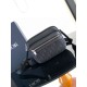 Replica Dior Mini Rider 2.0 Zipped Messenger Bag Black Oblique with Black Leather