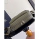 Fake Dior Rider 2.0 Zipped Messenger Bag Khaki Gravity Leather Replica