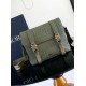 Replica Dior Hit the Road Flap Messenger Bag Khaki Gravity Leather