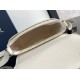 Replica Dior Men's Messenger Bag with Flap Beige Gravity Leather