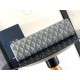Replica Dior Safari Tote Bag Grey CD Diamond