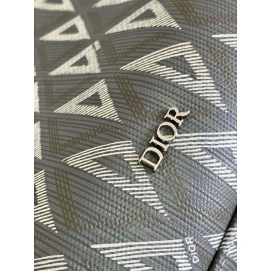 Replica Dior Safari Tote Bag Grey CD Diamond