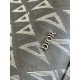 Replica Dior Safari Tote Bag Grey CD Diamond