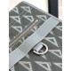 Replica Dior Safari Tote Bag Grey CD Diamond