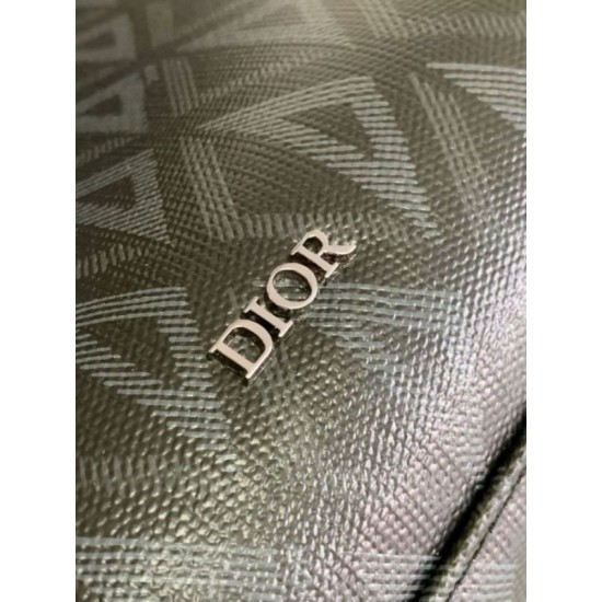 Replica Dior Safari Tote Bag Black CD Diamond