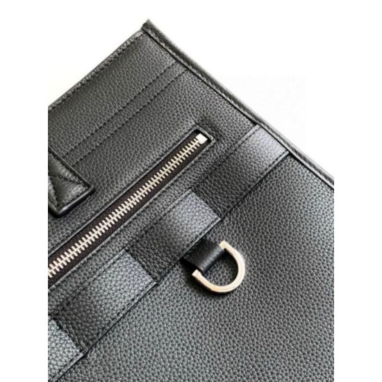 Replica Dior Safari Tote Bag Black Grained Calfskin