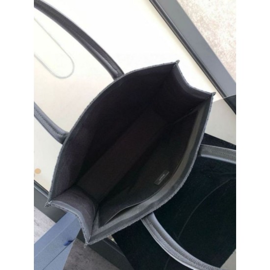 Fake Dior Safari Tote Bag Black Dior Oblique Jacquard Replica