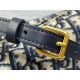 Fake Dior Diorstar Hobo Bag with Chain Blue Oblique Jacquard Replica