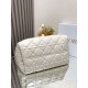 Replica Dior Toujours Large Bag White Macrocannage Calfskin