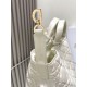 Replica Dior Toujours Large Bag White Macrocannage Calfskin