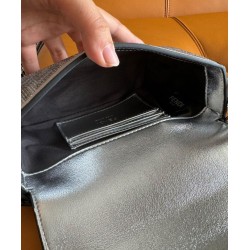 Replica Fendi Baguette Mini Bag 8BS017 Silver