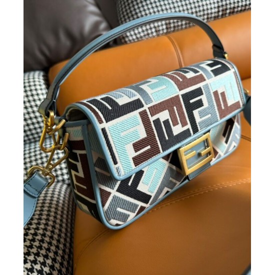 Replica Fendi Baguette Bag 8BR600 Blue