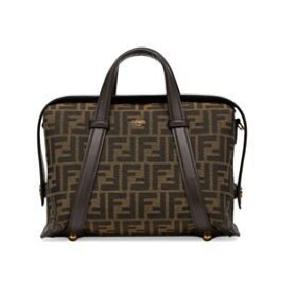 Replica Fendi Boston 365 Bag 8BL152 Coffee