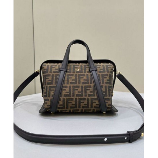 Replica Fendi Boston 365 Bag 8BL152 Coffee
