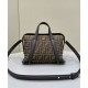 Replica Fendi Boston 365 Bag 8BL152 Coffee