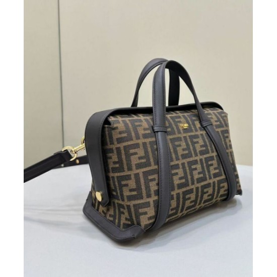 Replica Fendi Boston 365 Bag 8BL152 Coffee