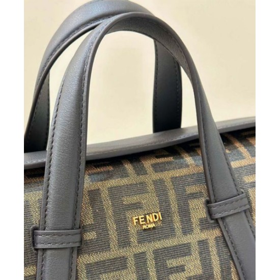 Replica Fendi Boston 365 Bag 8BL152 Coffee