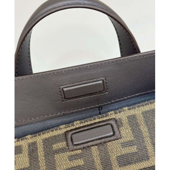 Replica Fendi Boston 365 Bag 8BL152 Coffee